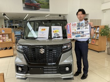 展示車新しくなりました！！